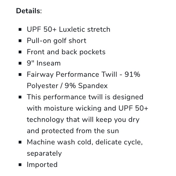 Lilly Pulitzer Reid 9” shorts - high tide 🐚 - Picture 3 of 11